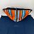 Borsa a Spalla Prada 2VY007 Stripe Arancione - vista 12
