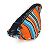 Borsa a Spalla Prada 2VY007 Stripe Arancione - vista 4