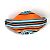 Borsa a Spalla Prada 2VY007 Stripe Arancione - vista 7
