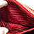 Borsa a spalla in tessuto rosso Prada - vista 10