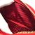 Borsa a spalla in tessuto rosso Prada - vista 8