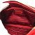 Borsa a spalla in tessuto rosso Prada - vista 9