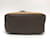 Borsa a spalla in pelle marrone Prada - vista 4