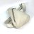 Borsa a Spalla con Logo Triangolo Prada 2VZ098 Bianco - vista 3
