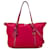 Tasche aus Tessuto mit Saffiano-Besatz in Pink von Prada Leder  ref.1455288