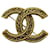 Chanel Logo CC Golden Gold-plated  ref.1455542