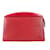 Bolsa Clutch Epi da Louis Vuitton Vermelho Couro  ref.1455725