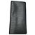 Louis Vuitton Epi Long Wallet in Navy Navy blue