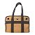 Duffle Hermès Borsa Boston in tessuto marrone Hermes per cani di piccola taglia