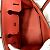 Borsa in pelle rosa Crevetto di Hermès - vista 13