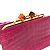 Borsa a spalla in pelle rosa Miu Miu - vista 2