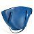 Borsa tote Epi Louis Vuitton in blu Toledo - vista 4