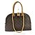 Bolso de Hombro Monogram M44961 de Louis Vuitton Castaño