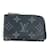 Louis Vuitton Monogram Eclipse Coin Purse Black  ref.1456400