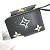 Louis Vuitton Monogram Empreinte Compact Wallet Black - view 11