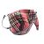 Loewe 118.50.M93 Schultertasche mit Karomuster Rot