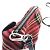 Loewe 118.50.M93 Schultertasche mit Karomuster Rot - Ansicht 4