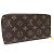 Cartera larga con cremallera Lovely Bird Monogram Louis Vuitton Castaño - vista 2