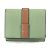 Billetera compacta trifold Anagram Loewe Verde