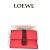 Loewe Bicolor Compact Trifold Wallet Pink - view 7
