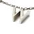 Collana a catena con logo Icon di Loewe Argento - vista 3