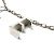 Collana a catena con logo Icon di Loewe Argento - vista 4