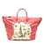 Monogram Tote Bag der Cruise-Linie Louis Vuitton M94090 Pink Leinwand  ref.1456623