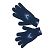 Louis Vuitton Navy Wollhandschuhe Marineblau