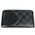 Louis Vuitton N64038 Damier Graphite Coin Purse Black  ref.1456664