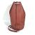 Bolsa de duffle com cordão e logo H da Hermès Marrom - vista 2