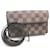 Louis Vuitton Damier Ebene Brown Waist Pouch  ref.1456916