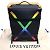 Zaino Louis Vuitton Taiga Rainbow Nero - vista 6