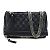 Borsa a spalla in pelle nera Jimmy Choo Nero