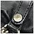 Borsa a spalla in pelle nera Jimmy Choo Nero - vista 8