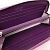 Cartera larga de cuero morado Jimmy Choo Púrpura - vista 7