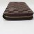 Cartera larga con cremallera Damier-Paillette Louis Vuitton Castaño - vista 3