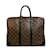Louis Vuitton Monogram-Macassar Briefcase Brown  ref.1457040