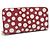 Louis Vuitton Vernis Dot Infinity Reißverschluss Langbörse Rot