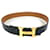 Hermès Hermes H Reversible Leather Belt Black  ref.1457163