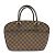 Borsa a mano Damier N51282 di Louis Vuitton Marrone