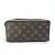 Set di Pochette con Pennello e Spray Monogramma Louis Vuitton Marrone - vista 2
