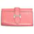 Hermès Estuche para llaves de 4 anillas Hermes HHardware en rosa confeti Cuero  ref.1457503