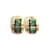 Hermès Pendientes de clip chapados en oro verde Hermes Chapado en oro  ref.1457506