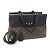 Borsa Tote 2WAY Monogram M41737 di Louis Vuitton Nero