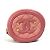 Monedero de cuero rosa Chanel