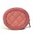 Monedero de cuero rosa Chanel - vista 2