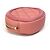 Monedero de cuero rosa Chanel - vista 9