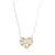 Tiffany & Co. Paloma Picasso Fashion Pendant in 18k Yellow Gold Silvery Metallic Metal  ref.1457907