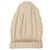 Eugenia Kim Cable Knit Beanie in Cream Wool White - view 2