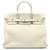 Hermès Bolso de cuero Hermes Birkin 40 en excelente estado Blanco  ref.1458107